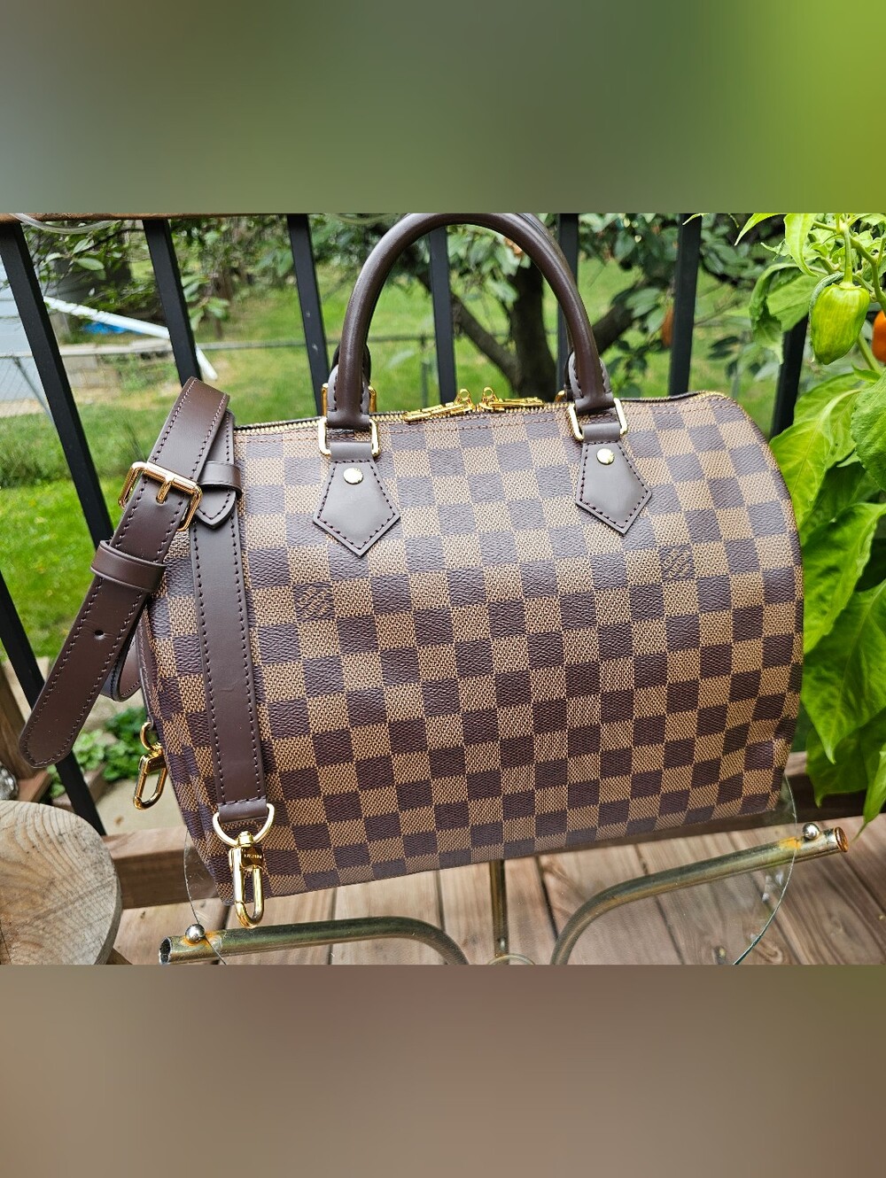 Louis Vuitton Speedy Bando 30 Damier Ebene